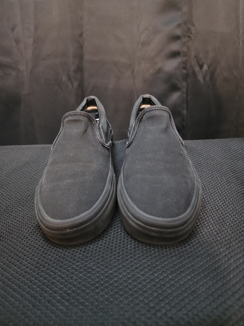 Vans Men's Slip-On Sneakers in Black